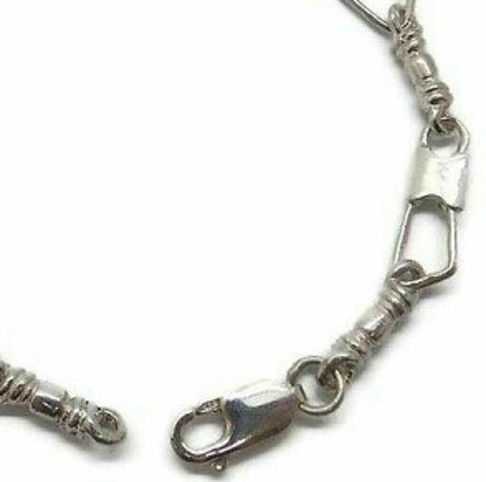 Fishers of Men Acts Sterling Silver Bracelet Regular Link 9.5 in
